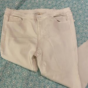 J.Jill denim ankle pants